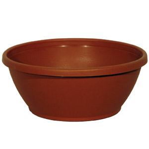 14.0 Color Bowl Clay Dillen - 45 per case - Decorative Planters